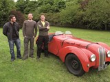 The 315  Hopper Special, with Ian Hopper’s three sons.